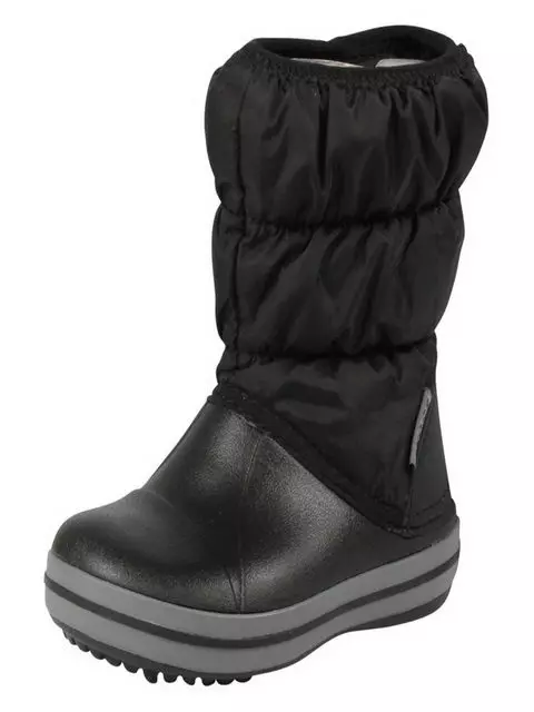 Crocs Boots (57 foto): Bambini per bambini, boots and boots Company Cros, recensioni, modello Wellie Rain Boot 2275_41