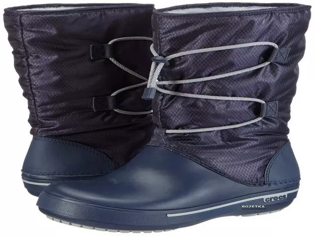 Crocs boots (57 mga larawan): Children's crocks, boots at boots company cros, mga review, modelo wellie rain boot 2275_48