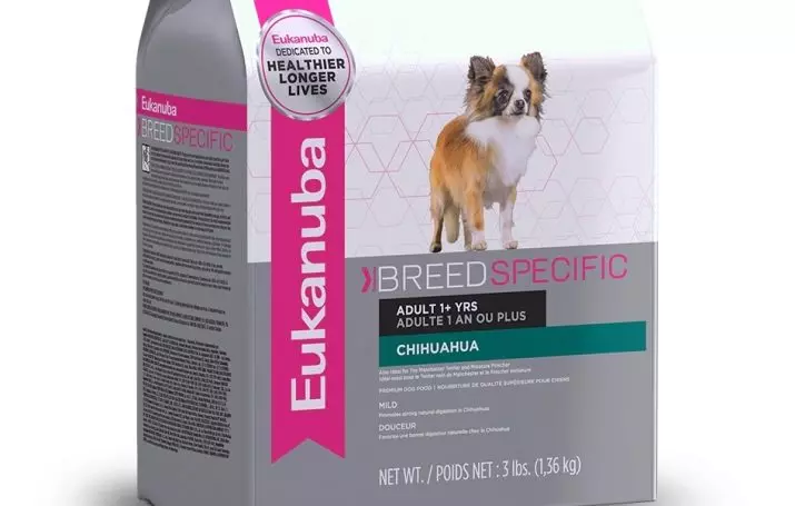 Food for Chihuahua: What is better to choose for puppies? Super Premium Class feed rating and other species. Dry and wet feed for dogs per day 22876_15