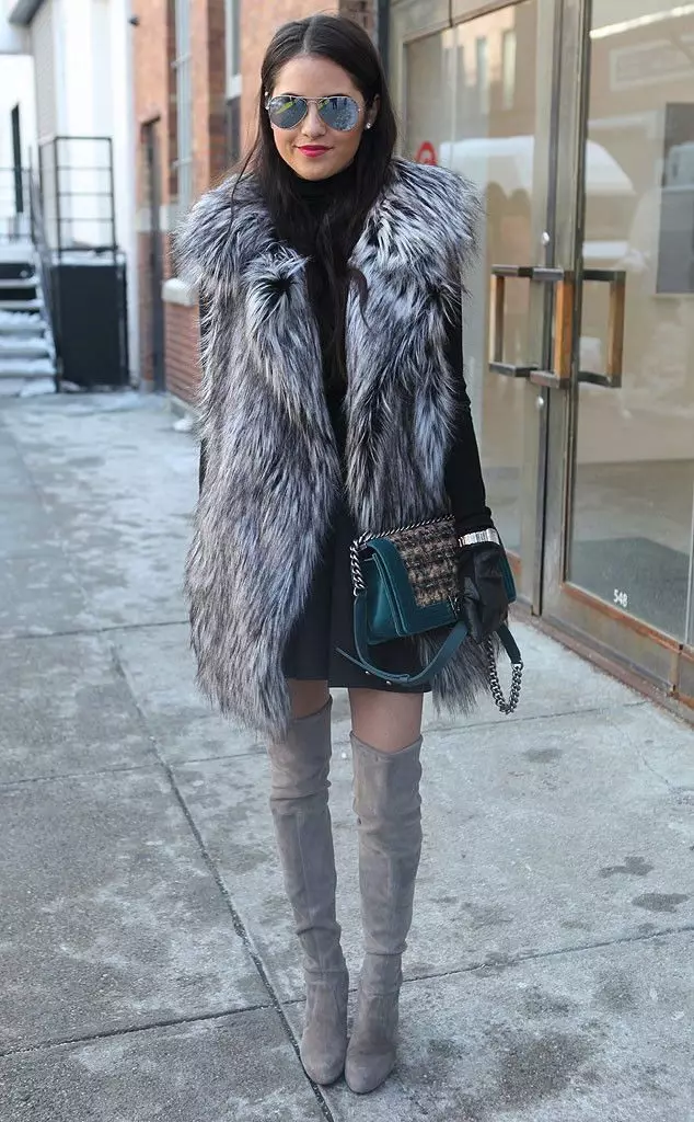 Winter boots on a wedge (66 photos): female models 2021-2022 with fur, on a hidden wedge, short and long, with what to wear them 2287_5