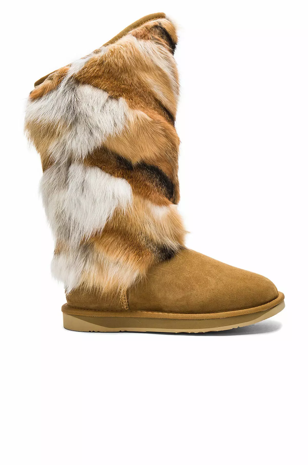 蒙古靴（63張照片）：蒙古冬季靴子和犬毛皮，高皮革和皮革黑色，點評 2291_25
