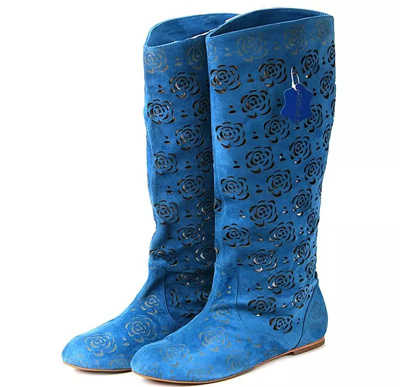 Suede Boots (102 Valokuvat): Mitä käyttää punaisia ​​ja sinisiä naisten malleja mokkanalla, korkealla kantapäällä kuin puhdistaa ne 2293_75