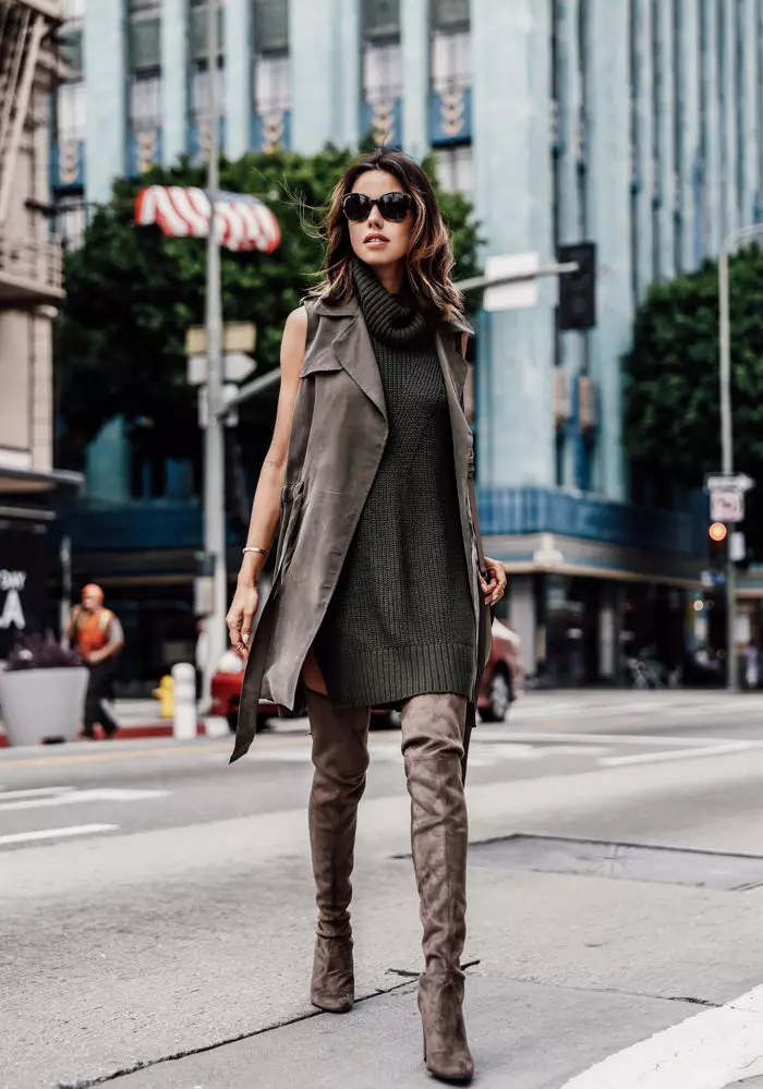 Botas de ante (102 fotos): qué usar modelos de mujeres rojas y azules de gamuza, altas en el talón, que limpiarlas. 2293_79