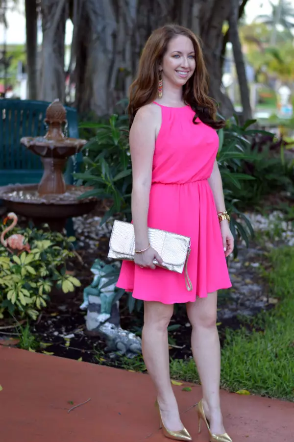 ピンク色のドレスへの靴（57枚の写真）：色やモデルがドレスの淡いピンクやその他の色合いに合うもの 2312_10