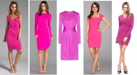 Sapatu ka pakéan pink (57 poto): Naon warna sareng model sareng model bakal cocog sareng warna pink sareng sahadé 2312_48