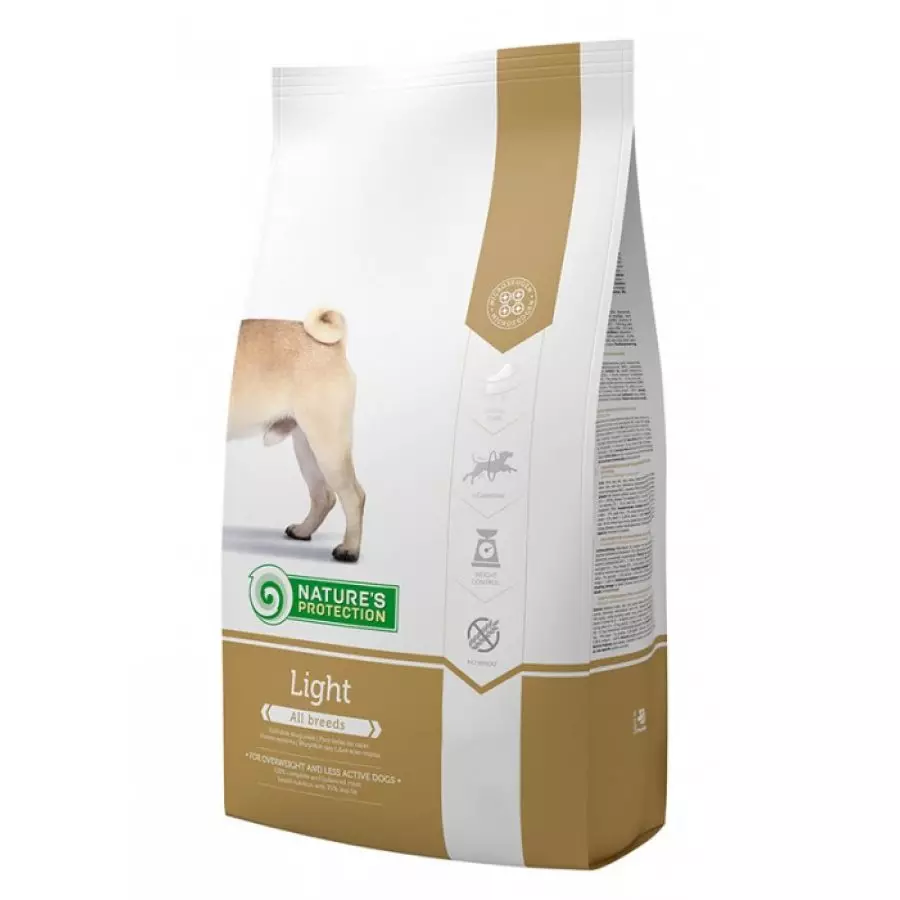 Protection de la nature nourrir: pour les chiens blancs et autres, pour les chats, les chats et les chatons. Nourriture pour peu profonde et les chiots de grande race, produits secs avec l'agneau et la nourriture humide 23269_3