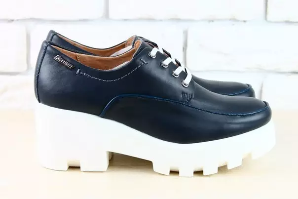 Blue Heel Shoes (46 foto's): Wat om frouljusmodellen te dragen op Medium en Lytse Heel 2327_23
