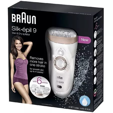 Máy cạo lông Braun (40 ảnh): Đánh giá máy quang hóa ảnh và các mô hình khác, tốt hơn là lựa chọn cho khuôn mặt và các khu vực khác, cách sử dụng 23298_7