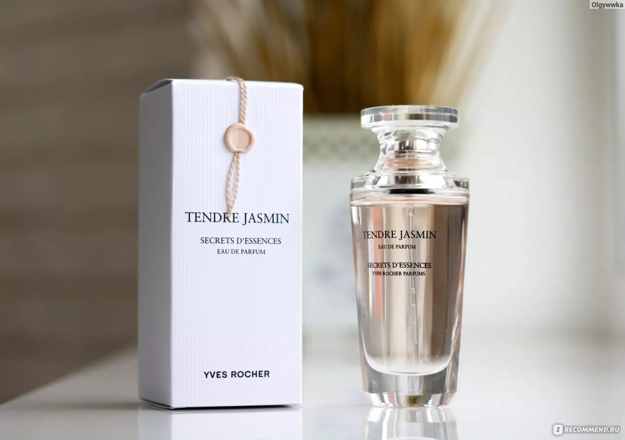 Minyak wangi dengan Jasmine Fragrance: minyak wangi, air tandas untuk wanita, nama aroma, bagaimana untuk menggunakannya 23357_16