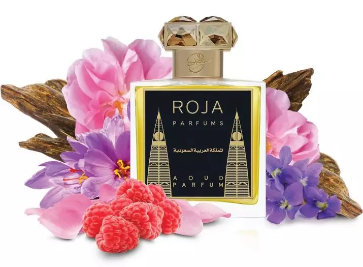 Parfumes mei de rook fan raspberry: froulike parfum en húskewetter mei raspberry aroma, har nammen, hoe om parfum te tapassen 23394_6