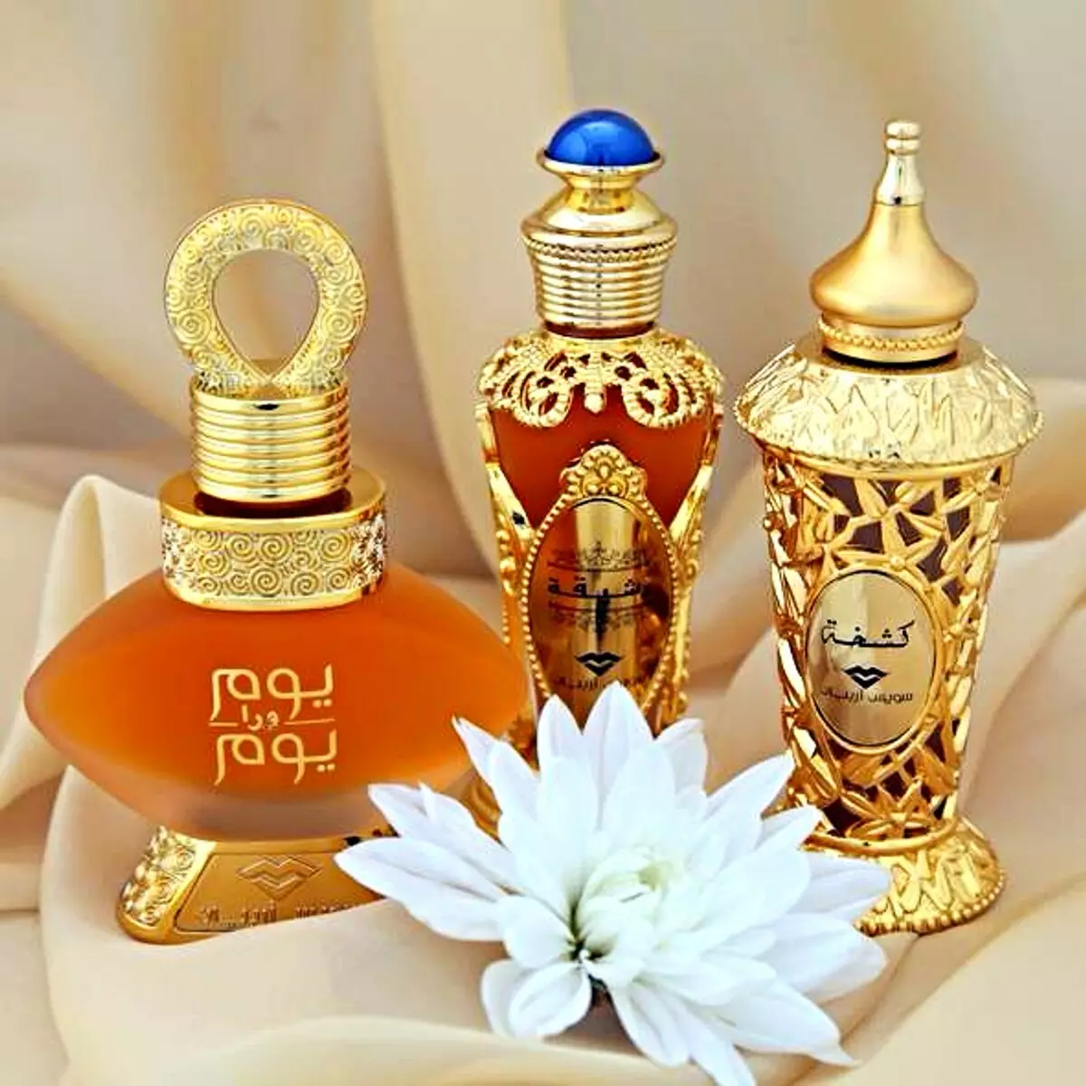 Perfumes oleosos árabes (28 fotos): cuncas de mulleres a base de aceites. Como aplicar o perfume? Nomes dos mellores perfumes e opinións dos clientes 23426_7