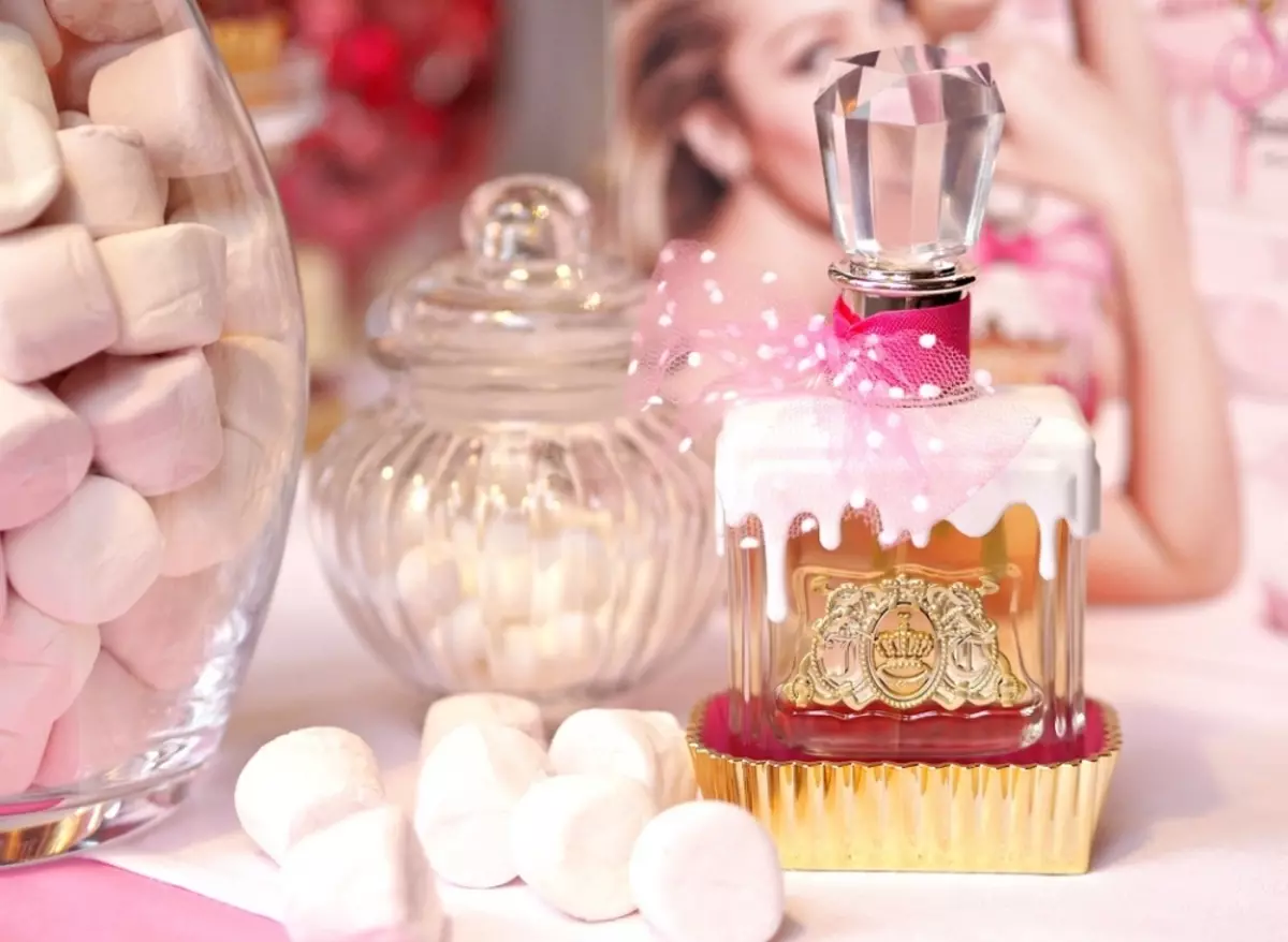 Fragrances doces (38 fotos): Perfumes femeninas de marcas famosas e auga de baño para nenas, elixir perfume resistente ao 