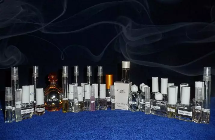 Couper les parfums: Qu'est-ce que c'est? Répartition des parfums des parfums et des parfums bas tangibles. Comment se répandent les saveurs d'origine? 23449_23