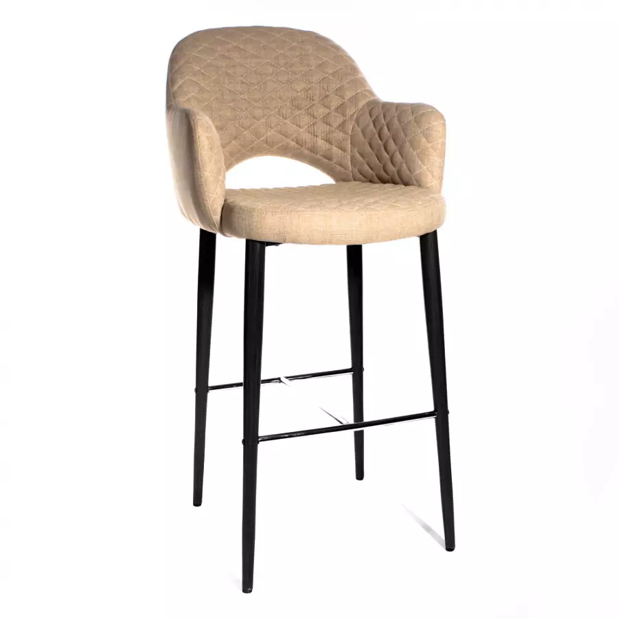 Барні стільці для кухні (56 фото): крісла для барної стійки, дерев'яні та складні кухонні стільці, розміри низьких і високих моделей. Як вибрати? 23460_21