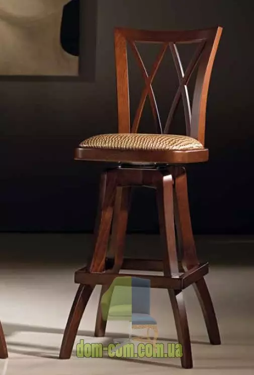Барні стільці для кухні (56 фото): крісла для барної стійки, дерев'яні та складні кухонні стільці, розміри низьких і високих моделей. Як вибрати? 23460_32