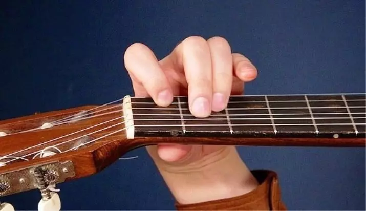 Kako naučiti svirati gitaru? Koliko brzo možete naučiti igru ​​od početnika s nule? Kako stegnuti žice? Teško učenje? 23555_14