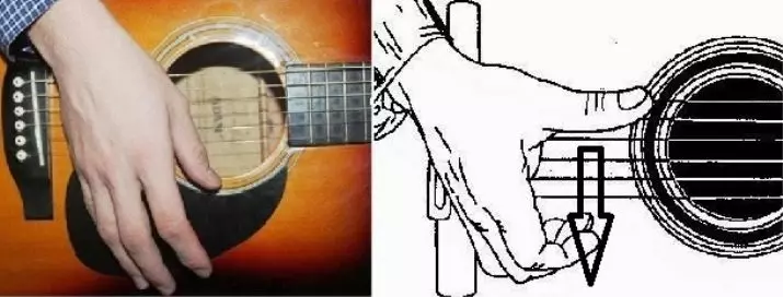 Бій «Шістка» на гітарі: схема для початківців. Як правильно навчитися грати гітарний бій на гітарі шестиструнної? 23558_6