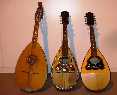 Xogo de adestramento en Mandolin: Leccións para principiantes. Como aprender a xogar e usar unha ferramenta de cero? 23563_3