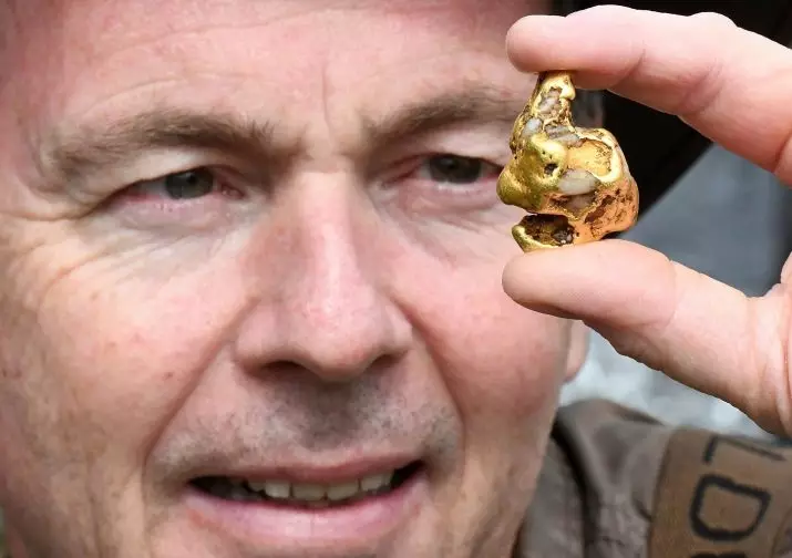 Gold Nuggets (26 fotografii): Cel mai mare aur nativ din lume și în Rusia. Ce arată nuggets în natură și unde sunt folosite? 23644_2