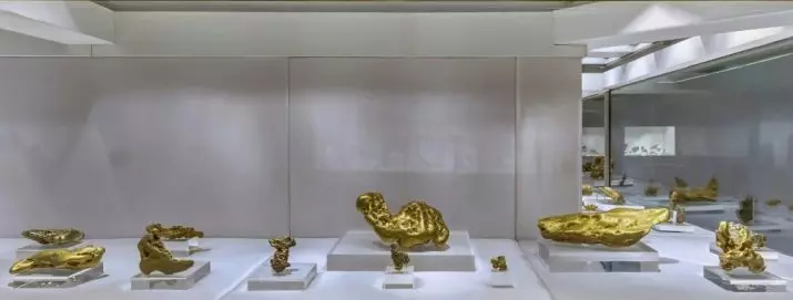 ketulan emas (26 gambar): emas asli terbesar di dunia dan di Rusia. Apa yang ketulan melihat dalam alam semula jadi dan di mana digunakan? 23644_25
