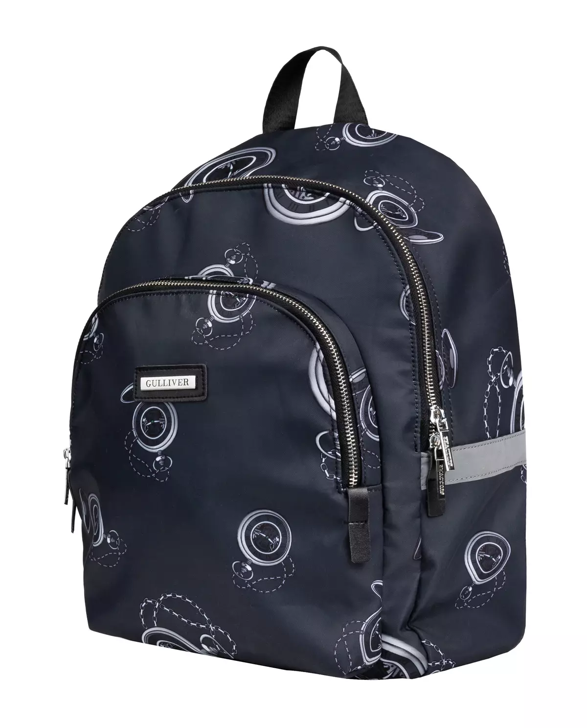 Gulliver Backpacks: اسکول رینجرز لڑکیوں اور لڑکوں کے لئے، سیاہ بیگ اور کمپنی کے آرتھوپیڈک ماڈل. ایڈجسٹ کیسے کریں؟ 23659_5