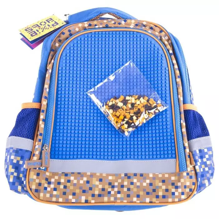 Gulliver Backpacks: اسکول رینجرز لڑکیوں اور لڑکوں کے لئے، سیاہ بیگ اور کمپنی کے آرتھوپیڈک ماڈل. ایڈجسٹ کیسے کریں؟ 23659_6