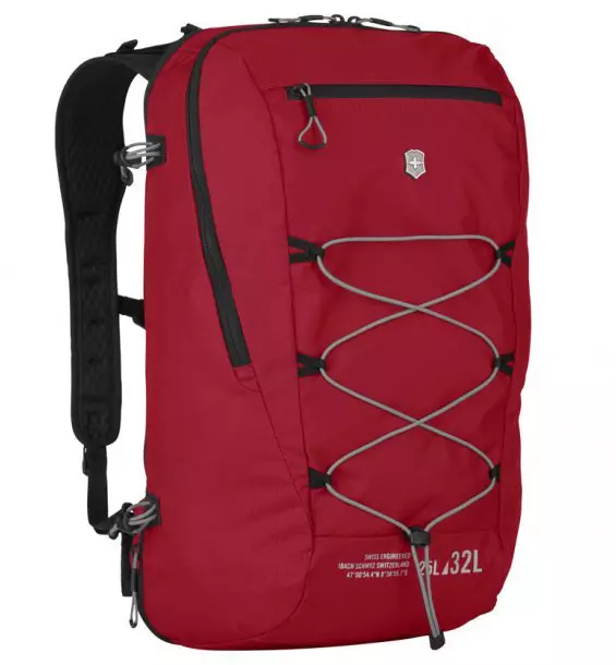 Backpacks Nictorinox: Model kanthi tali bahu, sawetara model. Kepiye mbedakake Asli? Ulasan 23660_29