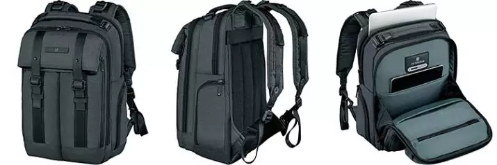 NICTORINOX Backpacks: yokutevedzera chete fudzi ngaasungirire, muenzaniso siyana. How kusiyanisa chepakuvamba? Ongororo 23660_5