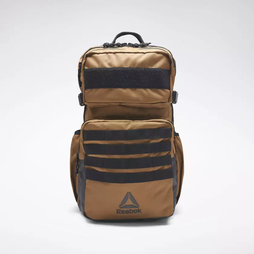 Reebok-backpack: froulike en manlju modellen. Wyt en swart, roze en blau, bags, stevige sportmodellen 23679_12