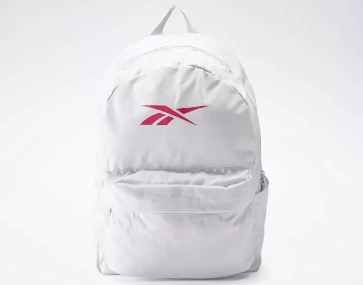 Reebok-backpack: froulike en manlju modellen. Wyt en swart, roze en blau, bags, stevige sportmodellen 23679_18