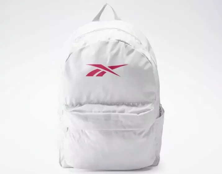 Reebok Rucksack: weibliche und Männermodelle. Weiße und schwarze, rosa und blaue, Rucksackbeutel, feste Sportmodelle 23679_18