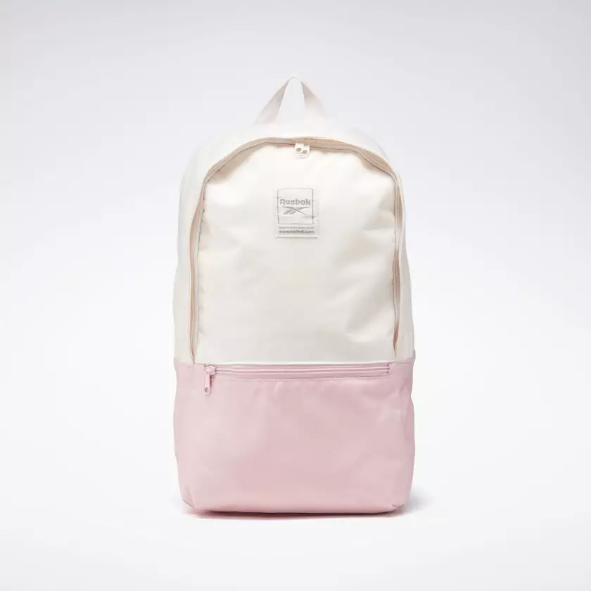 Reebok batoh: ženské a pánské modely. Bílé a černé, růžové a modré, batohové tašky, firemní sportovní modely 23679_19