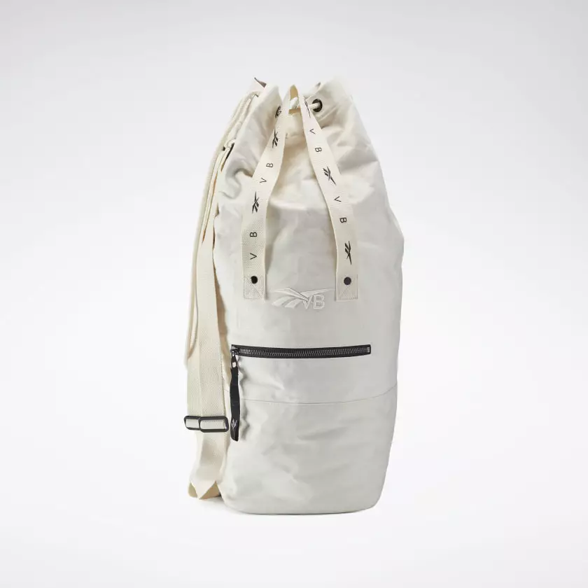 Reebok-backpack: froulike en manlju modellen. Wyt en swart, roze en blau, bags, stevige sportmodellen 23679_5
