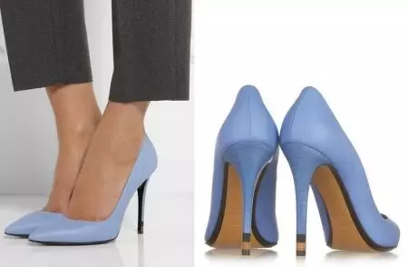 Blå sko (56 bilder): Hva å ha blå-fargemodeller og med blå såler, vakre bilder 2367_6