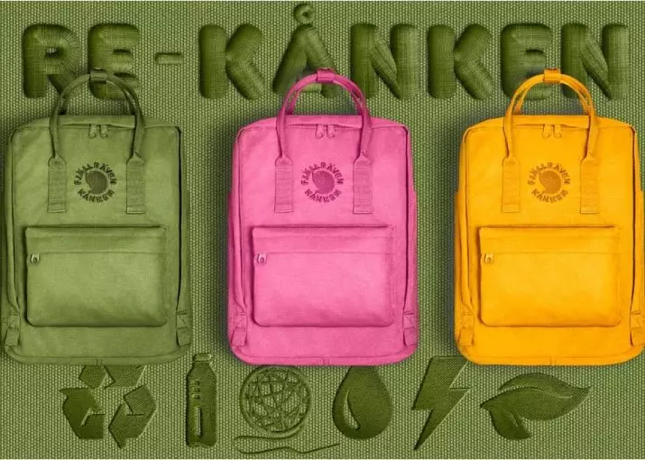 Comment distinguer le sac à dos d'origine Kanken à partir de faux? À quoi ressemble le modèle original et une copie de Fjallraven Kanken? Comment vérifier l'originalité du logo? 23683_2