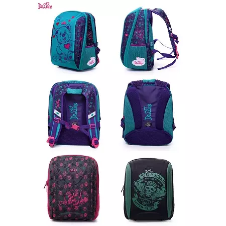 Backpacks ho ea sekolong ho sehlopha sa 4: Backpacks ea bana ba nkile nako ea bana ba orthodic le tse ling tsa sekolo se feshene. U ka li khetha joang? 23690_33