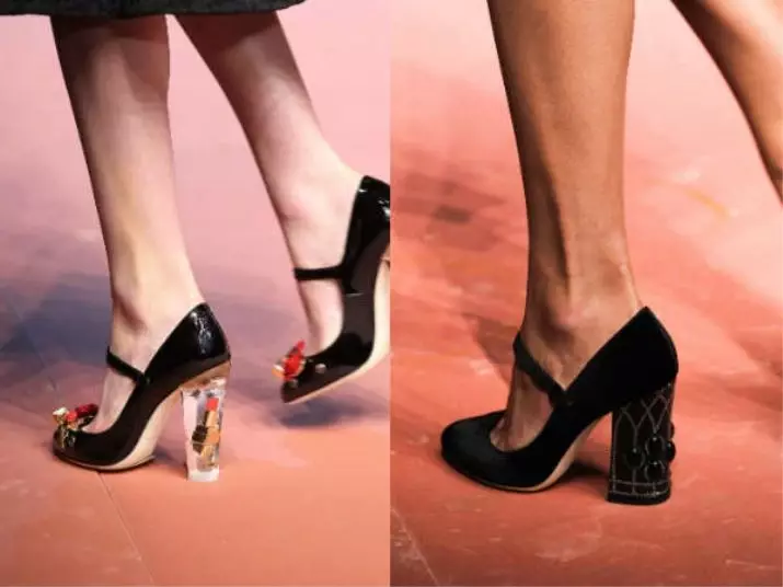 Sepatu Fashionable 2021 (110 foto): Apa sepatu wanita dalam mode, model bergaya dan tren fashion, sepatu kaus kaki, untuk tahun baru 2370_48