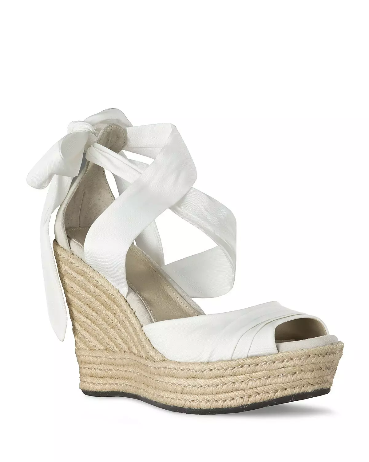 White wedge shoes (49 photos) 2375_11