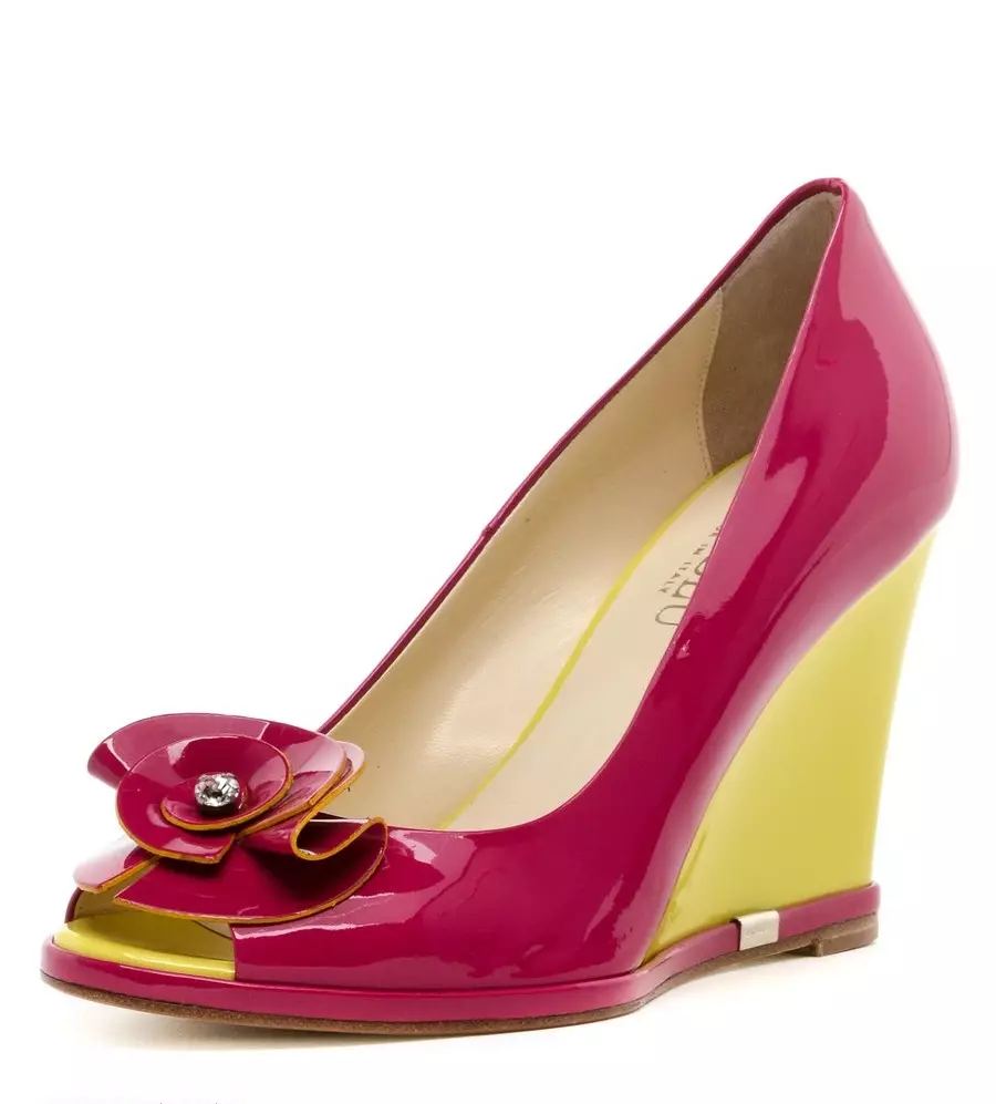 Shoes Fuchsia Color (44 wêne): Models 2379_41