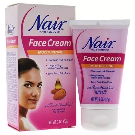 Nair Depilation Creams : 머리 제거를위한 크림 개요, 사용 방법 23832_4