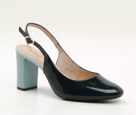 백스가없는 신발 (50 장의 사진) : 열린 발 뒤꿈치가있는 부드럽고 가벼운 여성 모델 2386_19