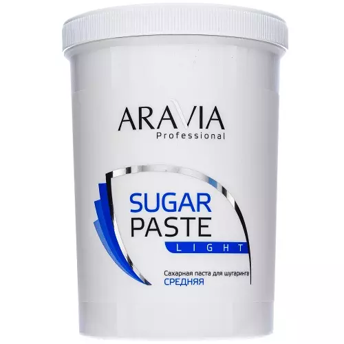 Paste par Shugaring Aravia Professional (34 foto): Cukura ielīmēt vidējā blīvuma kārtridžā, citu sugu, to sastāvu. Kā izmantot? Atsauksmes 23887_26