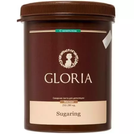 Indsæt til Shugaring Gloria: tæt og blød, bandage og mellemstore sukker pasta, andre arter. Hvordan man bruger dem derhjemme? 23893_11