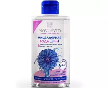 Michael Novosvit Face Προϊόντα: Νερό και λοσιόν, πλένετε gel για ευαίσθητο και άλλο δέρμα. Πώς να πάρει και να χρησιμοποιήσετε τα μέσα; 23906_3