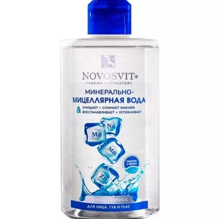 Michael Novosvit Face Products: acqua e lozione, lavare il gel per la pelle sensibile e di altra pelle. Come raccogliere e usare i mezzi? 23906_4