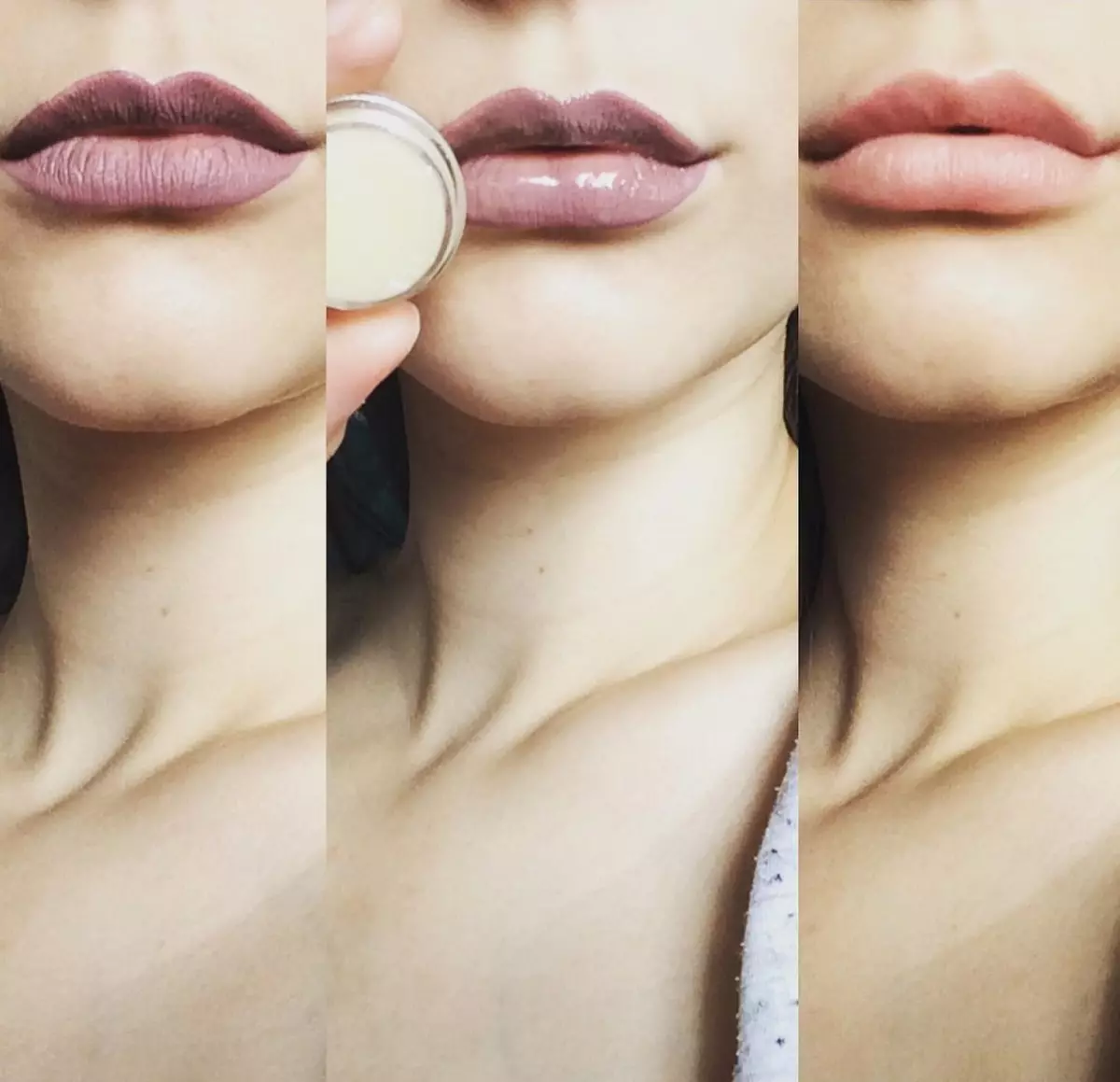 Comment peindre les lèvres mat lipstick? Comment faire exactement le monte avec un rouge à lèvres rouge étape par étape? Belle maquillage à lèvres sans crayon rouge à lèvres mat 23956_19
