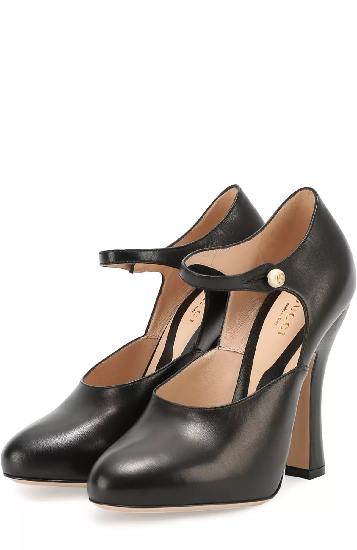 Leather Heel Kengät (46 kuvaa): Naisten nahka mallit matalalla ja korkokengällä 2395_5