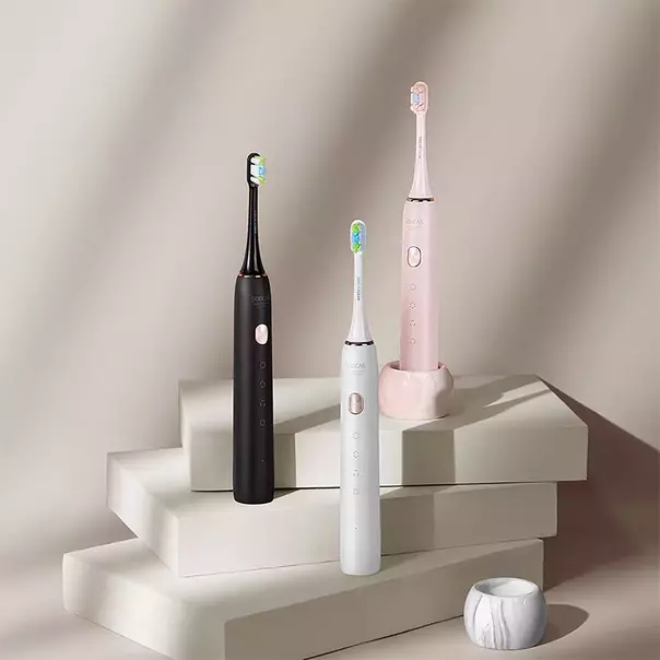 Ultrasonic Toothbrushes Xiaomi: Electric Brush alang sa Soocas Sonic Electrich Poothbrush X3U ug uban pang mga modelo 23990_4