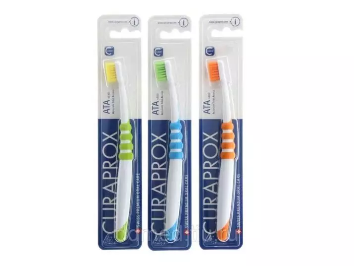 I-Toothbrushes Curaprox: I-Monoper and Electric, CS 1006 Single and Cs 1560 soft, cs 3960 super soft, cs 5460 super soft, cs 5460 Ultra Soft nothile kusuka eSwitzerland, ukubuyekezwa 23991_15