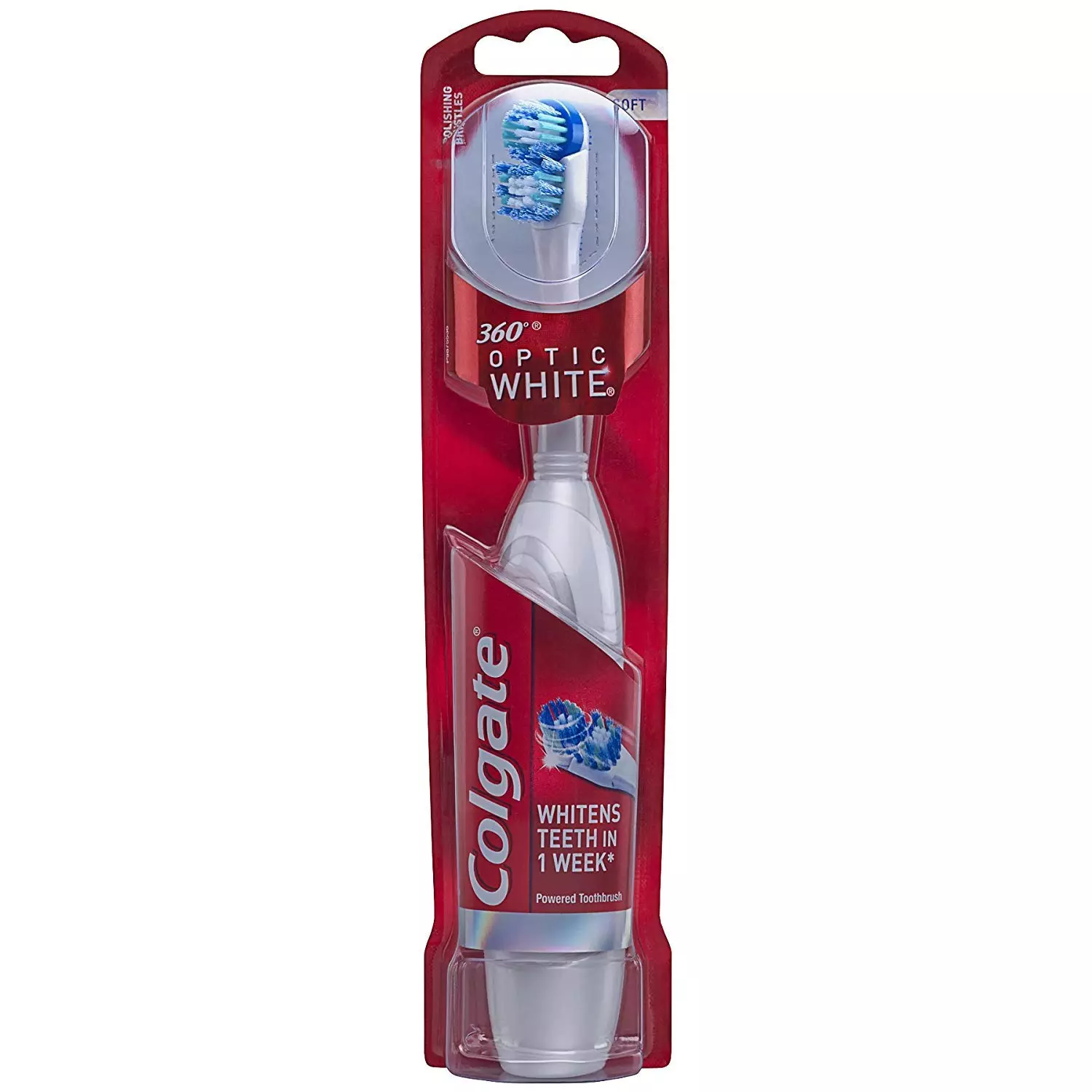 电动牙刷高露洁：360光学白色，普通的150“木炭”，电池上有振动刷毛和其他型号 24005_12
